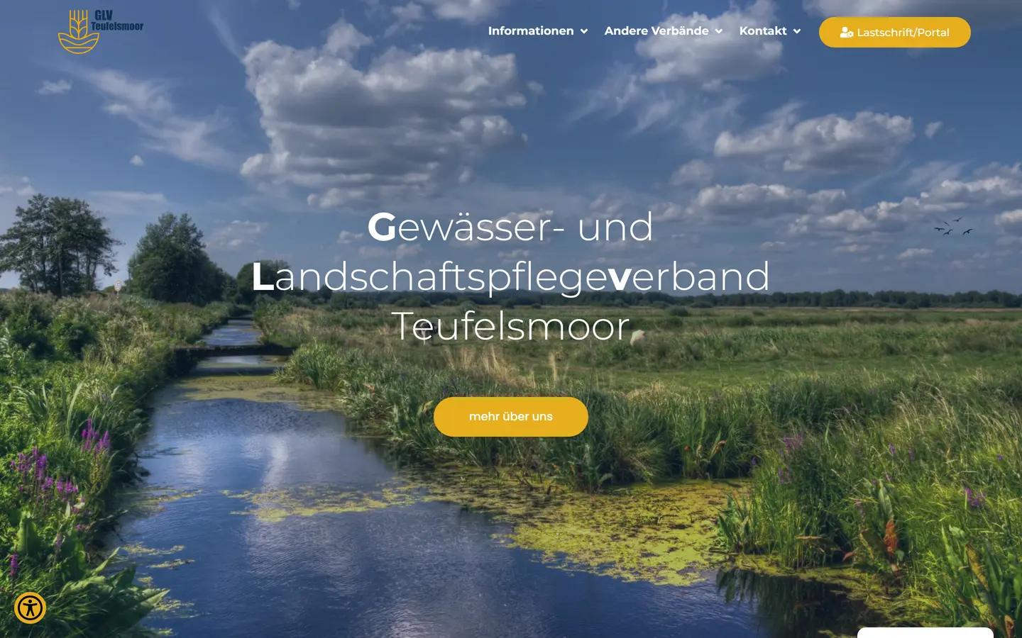 glv-teufelsmoor.de, aktuelle Website