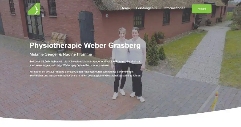 Website Praxis Weber Grasberg